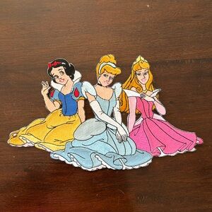Vintage Rare Walt Disney World Princess Iron On Patch  Disneyland Snow White New